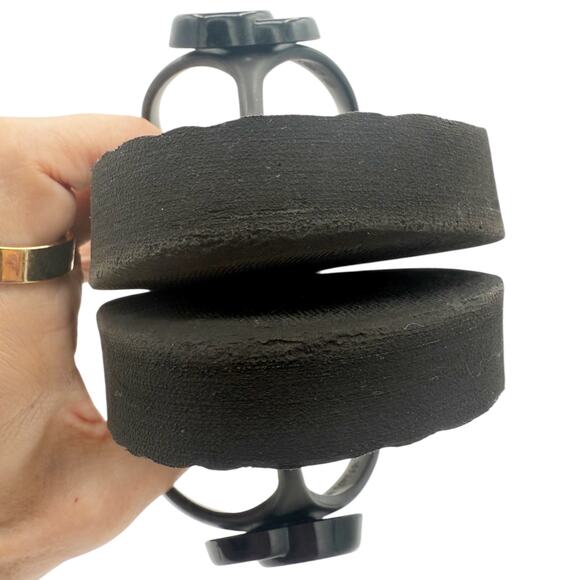 Gucci Chevron GG Logo Thong Flip Flop Sandals in Black EU 40 US 10 - Picture 10 of 13